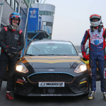 Calvin de Groot in actie tijdens de KNAF-circuitdag TT Circuit Assen